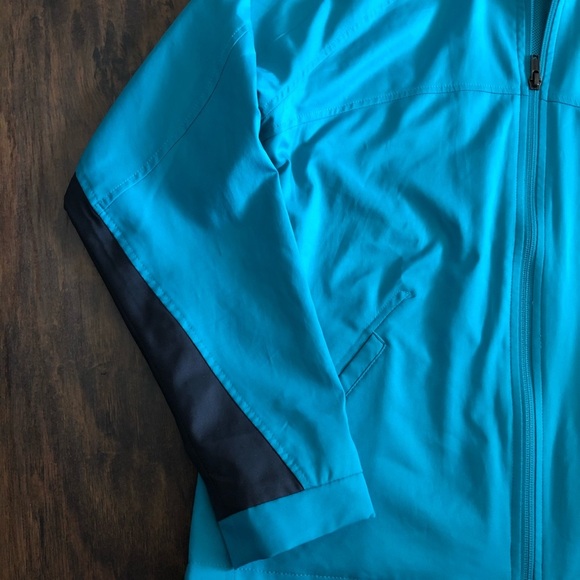 Reebok Turquoise Lightweight Zip Track Jacket Womens - Picture 5 of 9